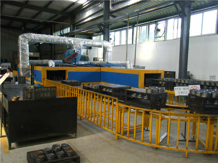 台车式喷漆烘干线